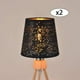 thumbnail image 1 of Cubierta de pantalla de tela Cubierta de lámpara de noche Lámpara Accesorio de pantalla Pantalla decorativa para candelabros Luz de piso y BLESIY Pantalla de lámpara, 1 of 8