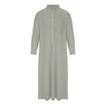 thumbnail image 6 of JGTDBPO Kaftan for men long sleeve Men's Nightshirt Long Sleeve Sleepwear Soft Comfy Nightgown Loose Sleep Shirt, 6 of 6