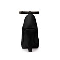 thumbnail image 2 of BLISSFUL STEP Women's Round Toe Ankle Strap Stiletto High Heels Pumps -PU Black-PU 8.5, 2 of 7