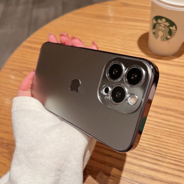 Nueva Funda Original Para Teléfono pc Glass Compatible Con iPhone 11 12 14 13 pro max De Chapado