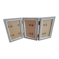 thumbnail image 3 of simhoa Folding Photo Frame Combined Modern Photo Frame for Hallway Desktop Entrance Triple Fold, 3 of 8