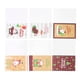 thumbnail image 1 of Tarjetas navideñas, tarjetas navideñas, 6 suministros gráficos para envolver regalos, sobres navideños, tarjetas de regalo, funcionalidad versátil, 1 of 14