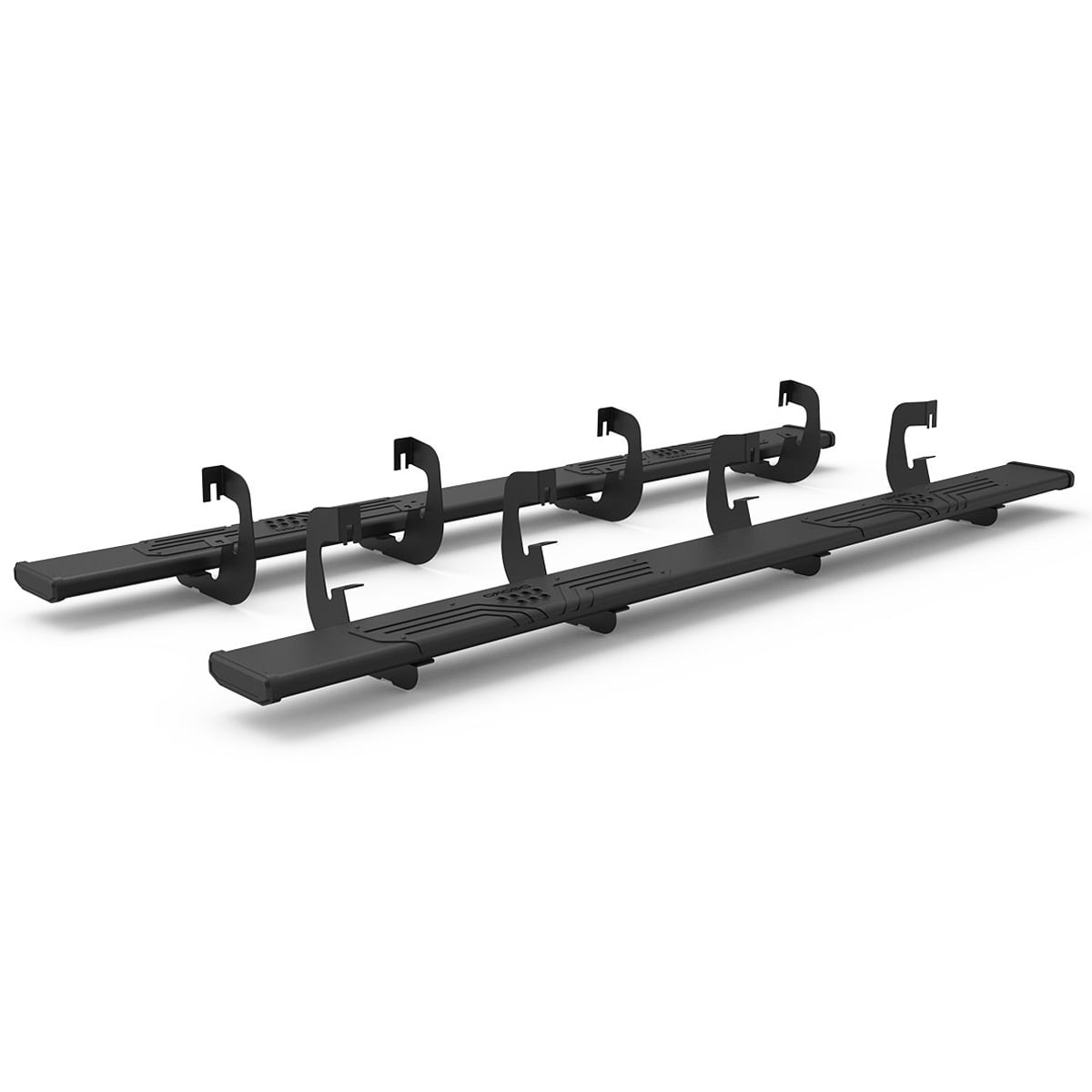 RVNI 6.5" Side Steps Running Boards for 07-18 Silverado/GMC Sierra 1500/2500/3500HD Crew Cab Nerf Bars