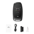 thumbnail image 1 of Mistaha Smart Key Fob with LCD Touchscreen for Cars - Easy Install, All Models Compatible - Black, Comfort Access Mode, Auto Lock/Unlock - Built-in Lithium Battery, Multi-Language Support - Zinc, 1 of 6