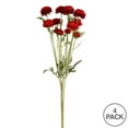 thumbnail image 3 of Vickerman 27" Artificial Red Daisy Spray. There are 4 Sprays per pack., 3 of 3