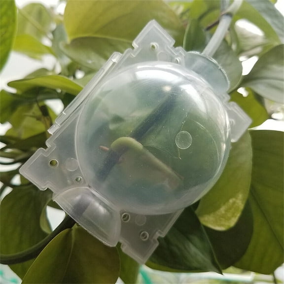 BAYUELSWU Air Layering Pod, Transparent Propagation Ball, Fast Propagation Tree Tubes Plant Propagation Station for Trees, Flowers (S)