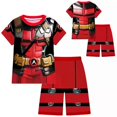 thumbnail image 2 of Kids Deadpool Wolverine Pyjamas Set Long Sleeved T-shirt+pants Costume, 2 of 3