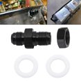 thumbnail image 4 of Fuel Cell Adapter ,with 2 Washers, With Locking Nut ,Black Universal ,Aluminium, Auto Parts Car -, 4 of 8