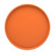 thumbnail image 1 of Bandeja de servicio Kraftware Corp. redonda naranja picante 14 pulgadas, 1 of 1