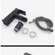 thumbnail image 2 of Matte Black Basin Mixer Tap, Single Lever Black Bathroom Sink Taps, with Lead-Free Water, 2 of 2