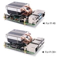 thumbnail image 6 of 52Pi Cooling Fan for Raspberry Pi 4, Low Profile CPU Cooler with Cooling Fan and Aluminum Heatsink, 6 of 13