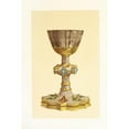 thumbnail image 2 of John Charles Robinson 11x14 Gold Ornate Wood Frame and Double Matted Museum Art Print Titled - Silver Chalice in the Style of the Fifteenth Century (1858), 2 of 4