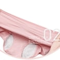 thumbnail image 5 of Aosijia 3 Pack Teen Girl Period Underwear Cotton Menstrual Panties High Waisted Women Postpartum Maternity Panties 5XL, 5 of 10