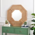 thumbnail image 2 of SAFAVIEH Jarvie 30.4 in. x 32.9 in. Solid Frame Mirror, Natural, 2 of 5