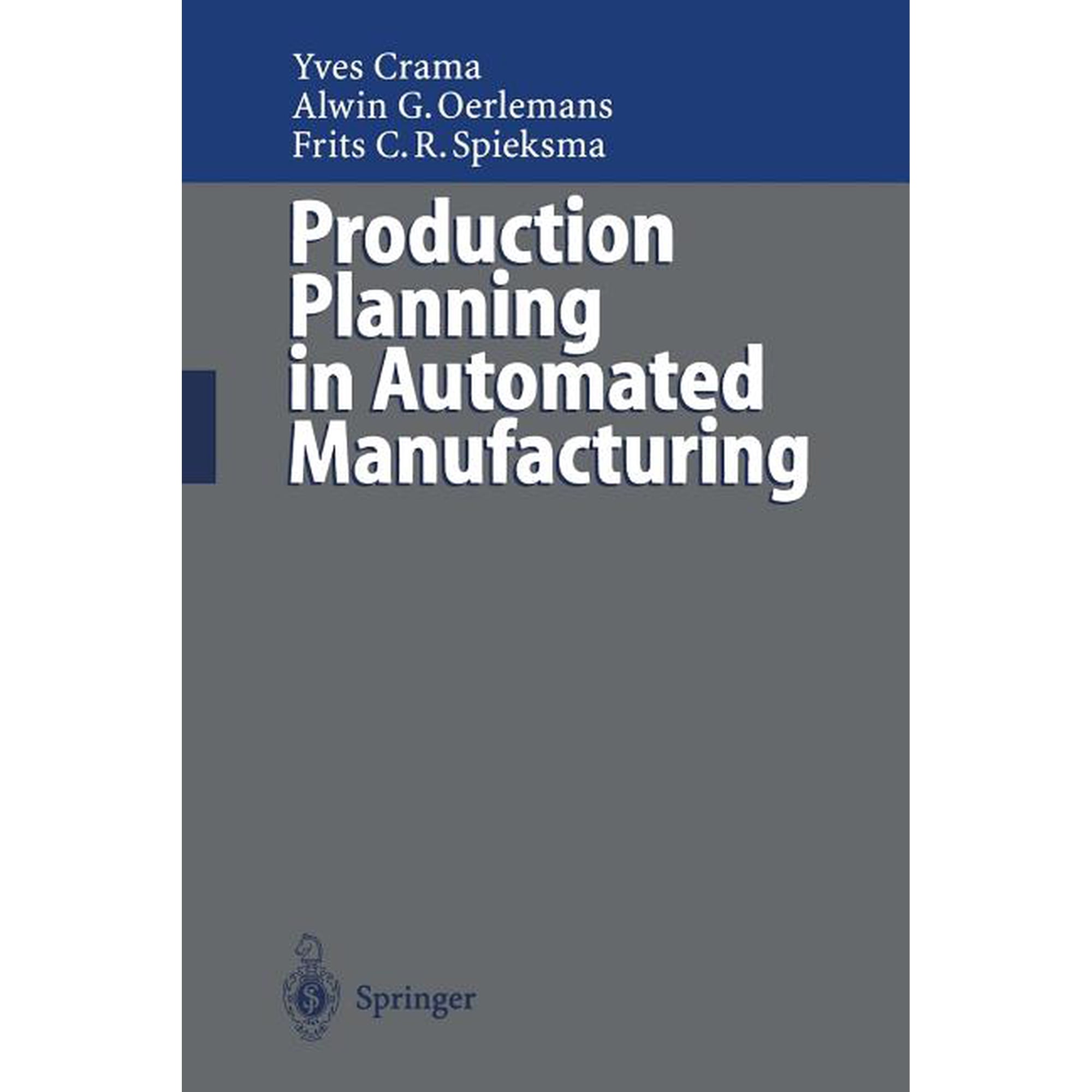 Production Planning in Automated Manufacturing