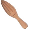 thumbnail image 1 of Exprimidor de limón de madera Prensa manual Exprimidor manual Fruta Naranja Extractor de jugo de cítricos Escariadores Dise?o de diez esquinas (1 pieza, amarillo) ZefeiWu 8390612583438, 1 of 1
