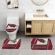 thumbnail image 2 of Juego de alfombras de baño de 3 piezas del equipo Cardinals Alfombra antideslizante para baño de 31,5 x 20 pulgadas, 2 of 7