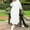 1-White, variant on Whlbf Women's Plus Size Dresses Round Neck Winter Warm Color Long Sleeve Pocket Long Dress