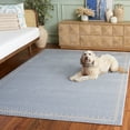 thumbnail image 3 of SAFAVIEH Continental Ermintrude Distressed Area Rug, Blue/Beige, 2'3" x 3'9", 3 of 11