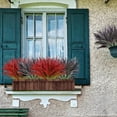 thumbnail image 3 of Paquete de 6 pastos artificiales Naiovety apariencia realista rojo, 3 of 6