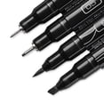thumbnail image 3 of Prismacolor Premier Illustration Markers, Assorted Tips, Black, 4 Count, 3 of 5