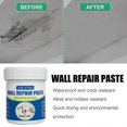 thumbnail image 3 of 2x Pâte de Réparation Murale Peinture Murale Anti-Humidité Agent de Réparation de Fissures Couvre Taches Pâte de Remplissage Murale, 3 of 5