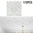 thumbnail image 6 of Chengsi White Peel and Stick Wallpaper 35 x 35 cm, 10 Pieces, 6 of 10