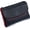 Black + Red, variant on Unisex Pebble Leather Wallet – Compact Purse With Card Slots, Full-Grain Leather, Genuine Leather Small Wallets For Women (Silver)