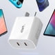 thumbnail image 3 of Cabezal Carga FLhrweasw Dual PD 20W 50-60Hz iPhone Enchufe AU, 3 of 8