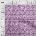 thumbnail image 2 of oneOone Cotton Poplin Twill Purple Fabric Asian-Tie & Dye-Floral Quilting Supplies Print Sewing Fabric By The Yard 56 Inch Wide, 2 of 4