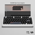 thumbnail image 4 of Teclado Mecánico Inalámbrico Womier ERA75 75% con RGB, 4 of 6