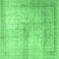 thumbnail image 1 of Ahgly Company Indoor Square Persian Emerald Green Traditional Area Rugs, 8' Square, 1 of 4