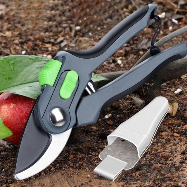 Tijeras de para jardín de material acero, herramientas de corte, tijeras, suministros de , de injerto afilada para plantas, árboles fruta 1023 con caja