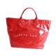 thumbnail image 2 of Bolso de playa impermeable de gran capacidad, elegante y reutilizable, bolso de mano para mujer, bolso de mano tipo hobo Rojo, 2 of 9