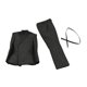 thumbnail image 5 of Ropa de muñeca a escala 1/6, traje, chaqueta, pantalones, cinturón, ropa de figuras de acción elegante, traje completo para figuras de acción de 12, 5 of 8