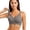 Grey, variant on Soft Jelly Support Wireless Bra for Everyday Comfort with Seamless Design and Wide Side Bands for Lift