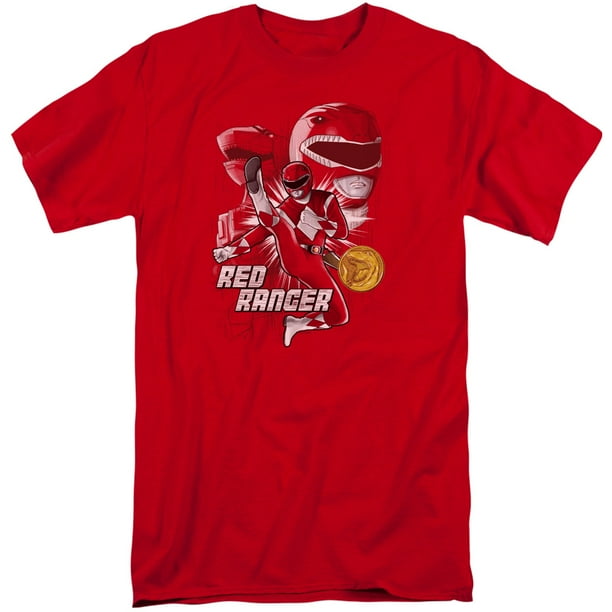 big and tall power rangers shirt