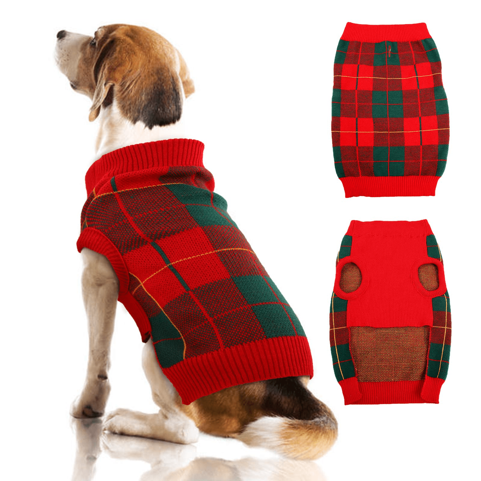 Dog Sweaters for Medium Dogs Pet Warm Apparel for Beagle Standard Schnauzer 