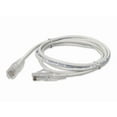 thumbnail image 2 of Addon ADD-2FSLCAT6A-WE 2ft White Cat 6a Slim Pvc Ethernet Cable Snagless Clear-claw Rj-45 M/m, 2 of 9