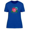 thumbnail image 1 of Cool Pansy Flowers Doodles Tee Women's -Image by Shutterstock, 1 of 1