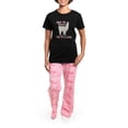 thumbnail image 4 of CafePress - Save The Drama For Yo Llama Women's Dark Pajamas - Women's Short Sleeve Print T-Shirt and Pants Dark Cotton Pajama Set, 4 of 7