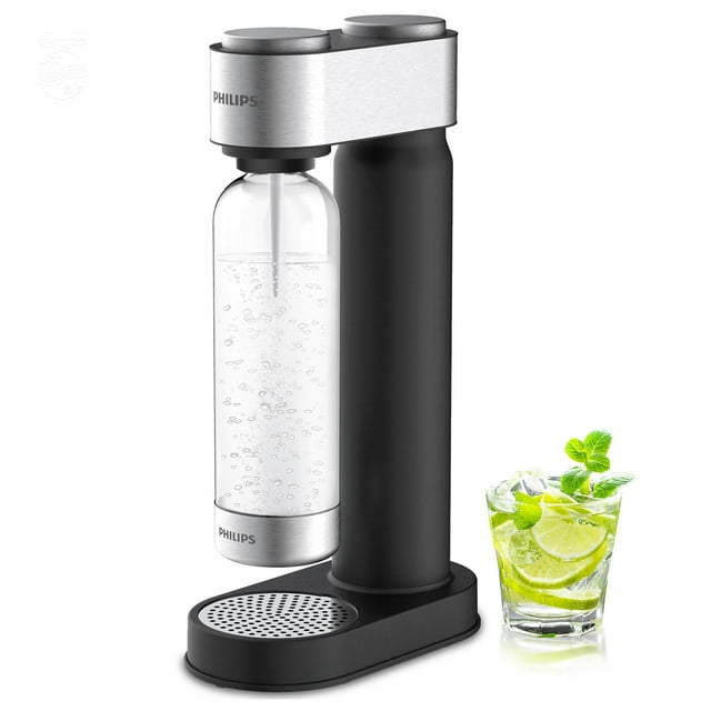 Soda Maker PHILIPS Agua con gas con botella carbonatada de 1 litro