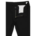 thumbnail image 3 of Pantalón Slim Fit Negro De Vestir Algodón Stretch Para Caballero, 3 of 5