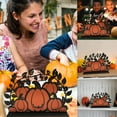 thumbnail image 2 of Leileiiiii Pumpkin Family DIY Decoration Wooden Pumpkin Decoration Health Ornament, 2 of 8