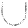 thumbnail image 2 of JOYARIS Cadena De Plata 925 Diamantada Hombre Fígaro 45 Cm X 5 Mm DM-0000806, 2 of 4