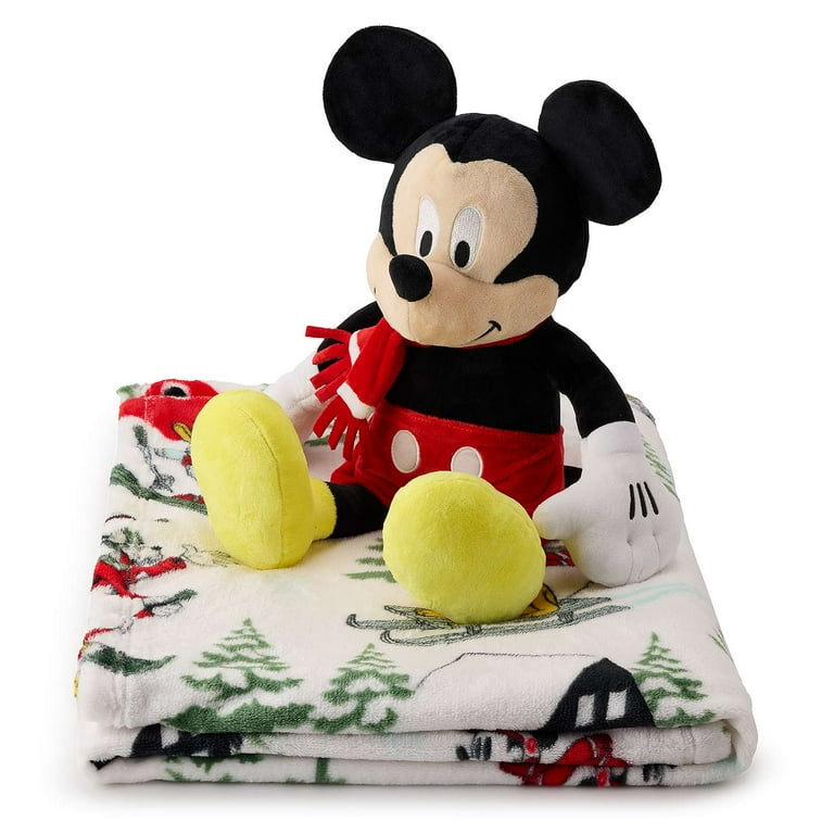 Mickey Mouse Throw Blanket & Plush 19