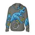 thumbnail image 3 of Easygdp Fun Riding Dinosaur Lightweight Long Sleeve Sun Shirt Sports long-Sleeved Sun Protective Clothing, Quick Drying Breathable - XX-Large, 3 of 9
