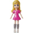 thumbnail image 3 of Polly Pocket Fashion Pack with 3-inch Doll and 18 Accessories, Puppy and Flower-Themed Travel Toy, 3 of 6