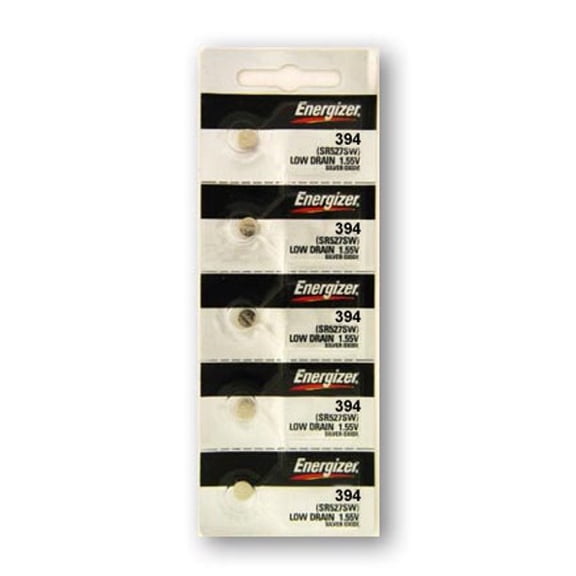 Energizer 394/380-SR936 Silver Oxide Button Battery 1.55V - 100 Pack   FREE SHIPPING!