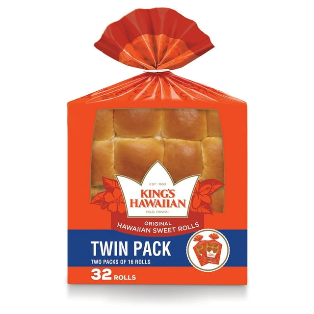 King's Hawaiian Original Dinner Rolls 32 ct.